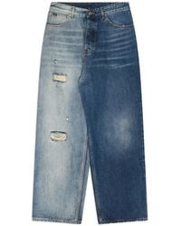 Vetements - Degrade-Effect Distressed Jeans - Lyst