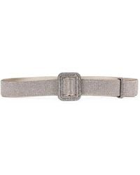 Benedetta Bruzziches - Venus Crystal-Embellished Buckle Belt - Lyst