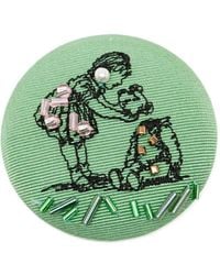 Undercover - Bead-Embroidered Silk Brooch - Lyst
