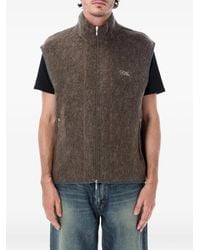 Nanamica - Logo-Embroidered Zip-Up Gilet - Lyst