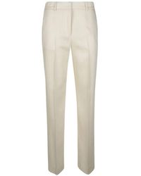 ERMANNO FIRENZE - Straight Trousers - Lyst