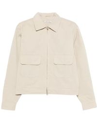 Carter Young - Veste Zippée À Poches Multiples - Lyst