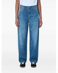 Carhartt - Paint-Splatter Wide-Leg Jeans - Lyst