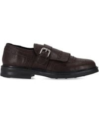 P.A.R.O.S.H. - Buckle Fringed-Detail Monk Shoes - Lyst