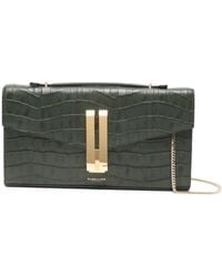 DeMellier - Vancouver Clutch Met Krokodillen-Reliëf - Lyst