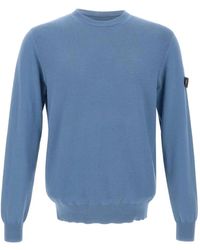 Peuterey - Ganna Trui Met Logopatch En Ronde Hals - Lyst