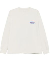 Snow Peak - Graphic-Print Long-Sleeved T-Shirt - Lyst