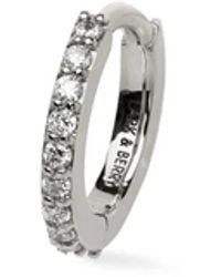 Lark & Berry - 14Kt Medium Modernist Hoop Earring - Lyst