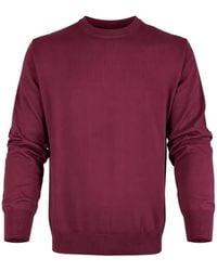 Altea - Crew-Neck Ribbed-Trim Sweater - Lyst