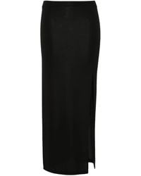 Twinset - Side-Slit Midi Skirt - Lyst