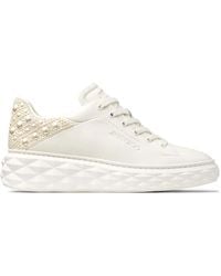 Jimmy Choo - Diamond Maxi Low-Top Sneakers - Lyst