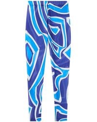 PUCCI - Labirinto-Print Leggings - Lyst