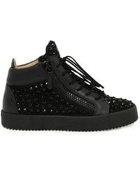 Giuseppe Zanotti - Doris Hi-Top Sneakers - Lyst
