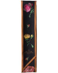 Prada - Schal mit Blumen-Print - Lyst