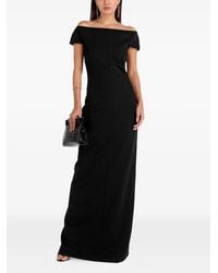 Solace London - Robe Longue À Épaules Dénudées - Lyst