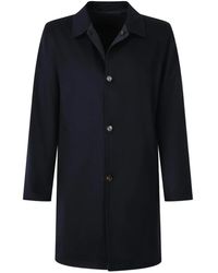KIRED - Button-Fastening Collared Coat - Lyst