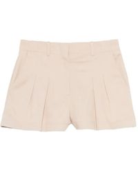 Lacoste - Pleated Tailored Shorts - Lyst