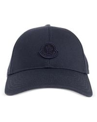 Moncler - Logo-Patch Cap Hat - Lyst