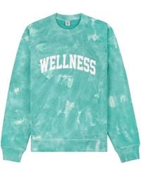 Sporty & Rich - Wellness Tie-Dye Sweatshirt - Lyst