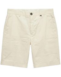 Tombolini - Short À Passants De Ceinture Et Ourlet Retroussé - Lyst