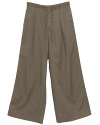 Soeur - Drawstring Pleated Palazzo Pants - Lyst