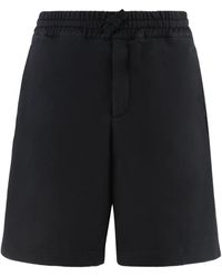 McQueen - Logo-Embroidered Shorts - Lyst