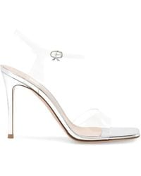 Gianvito Rossi - Square Toe Strap Sandals - Lyst