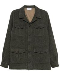Gran Sasso - Herringbone-Weave Wool Jacket - Lyst