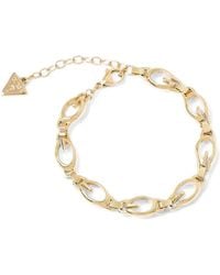 Guess - Camden Armband Mit Logo-Anhänger - Lyst