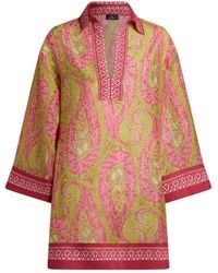 Etro - Mini-Jurk Met Paisley-Print - Lyst