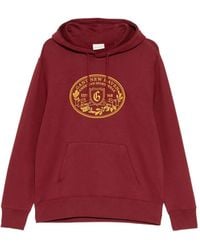 GANT - Graphic-Embroidered Hoodie - Lyst