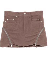 Rick Owens - Bolan Banana Mini Skirt - Lyst