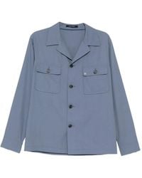 Tagliatore - Camp-Collarc Shirt - Lyst