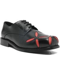 Eytys Akeem Leather Black Derbies for Men | Lyst