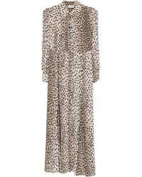 RIXO London - "Maddison" Dress Antelope Spot - Lyst