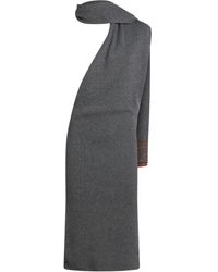 Etro - Ribbed-Knit Midi Dress - Lyst