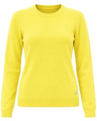 Baldinini - Round-Neck Cashmere Sweater - Lyst