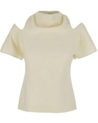 FEDERICA TOSI - Cold-Shoulder Blouse - Lyst