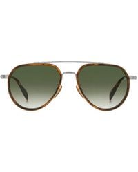 David Beckham - Pilot-Frame Sunglasses - Lyst