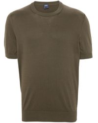 Fedeli - Fijngebreid T-shirt - Lyst