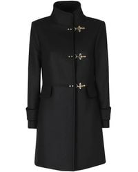 Fay - Virginia Toggle-Fastening Coat - Lyst