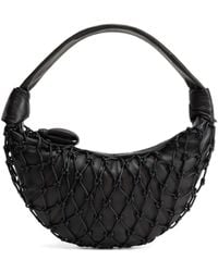Lemaire - Fortune Croissant Knotted-Details Shoulder Bag - Lyst