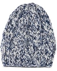 Aspesi - Chunky-Knit Beanie Hat - Lyst