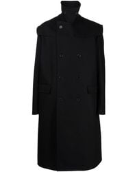 Raf Simons - Oversize Double-breasted Coat - Lyst