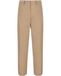 Bally - Straight-Leg Cotton Trousers - Lyst