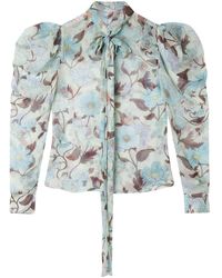 Stella McCartney - Blouse With Floral Print - Lyst