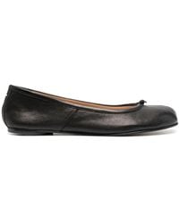 Maison Margiela - Ballerines Tabi En Cuir - Lyst