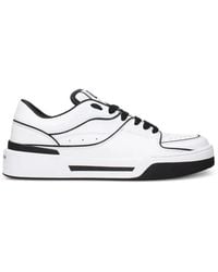 Dolce & Gabbana - Calfskin Nappa New Roma Sneakers - Lyst