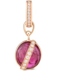 CLARA CHEHAB - Liberté Ruby And Diamond Charm - Lyst