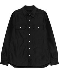 Rick Owens - Button Chest-Pocket Jacket - Lyst